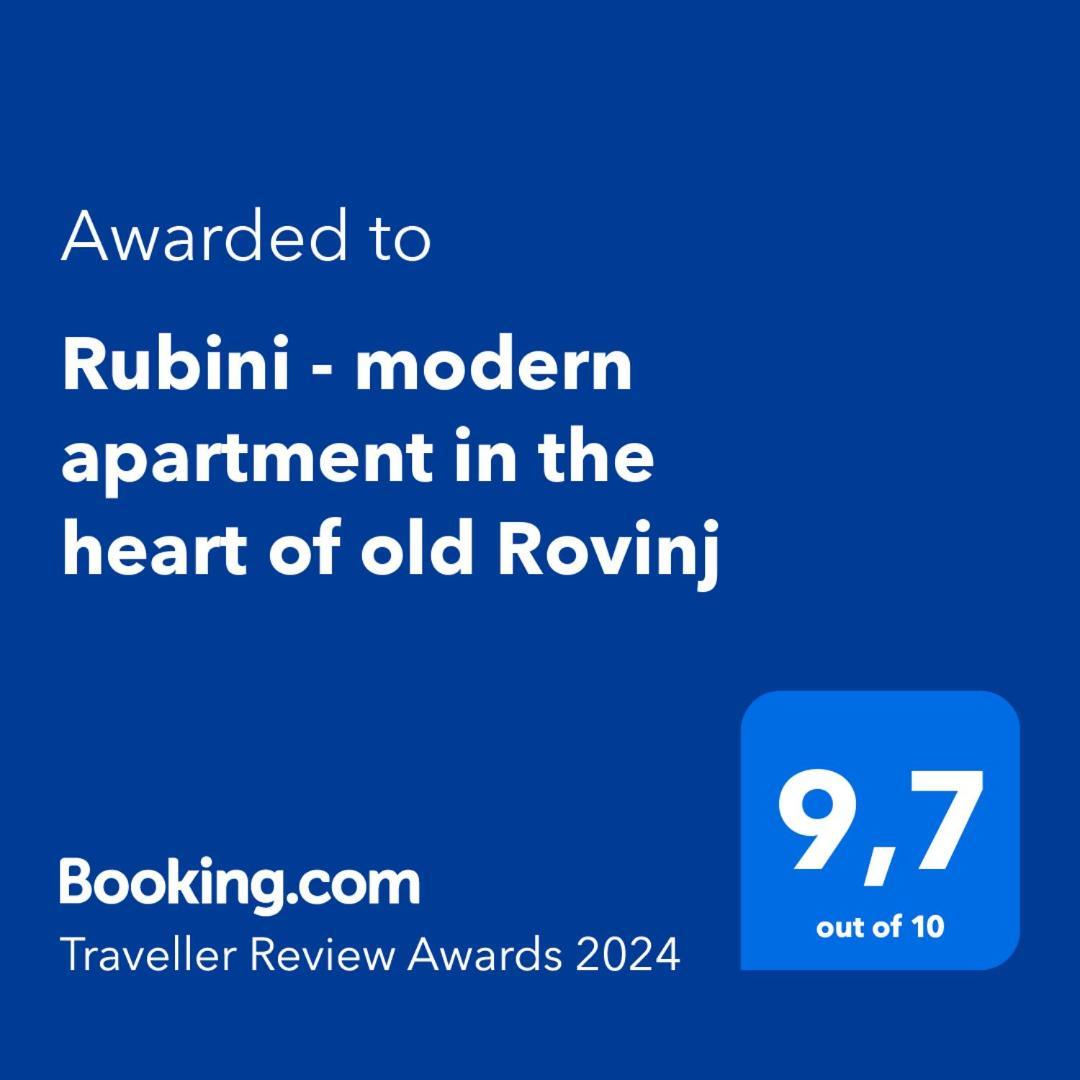 Rubini - Modern Apartment In The Heart Of Old 罗维尼 外观 照片